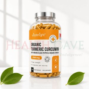 Vitabright Organic Turmeric Curcumin 2160mg
