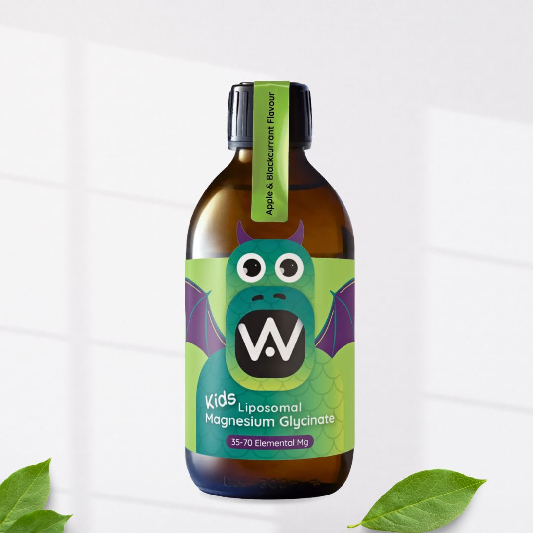 Kids Liposomal Magnesium Glycinate for Focus, Sleep and Relaxation 3 magnesium glycinate