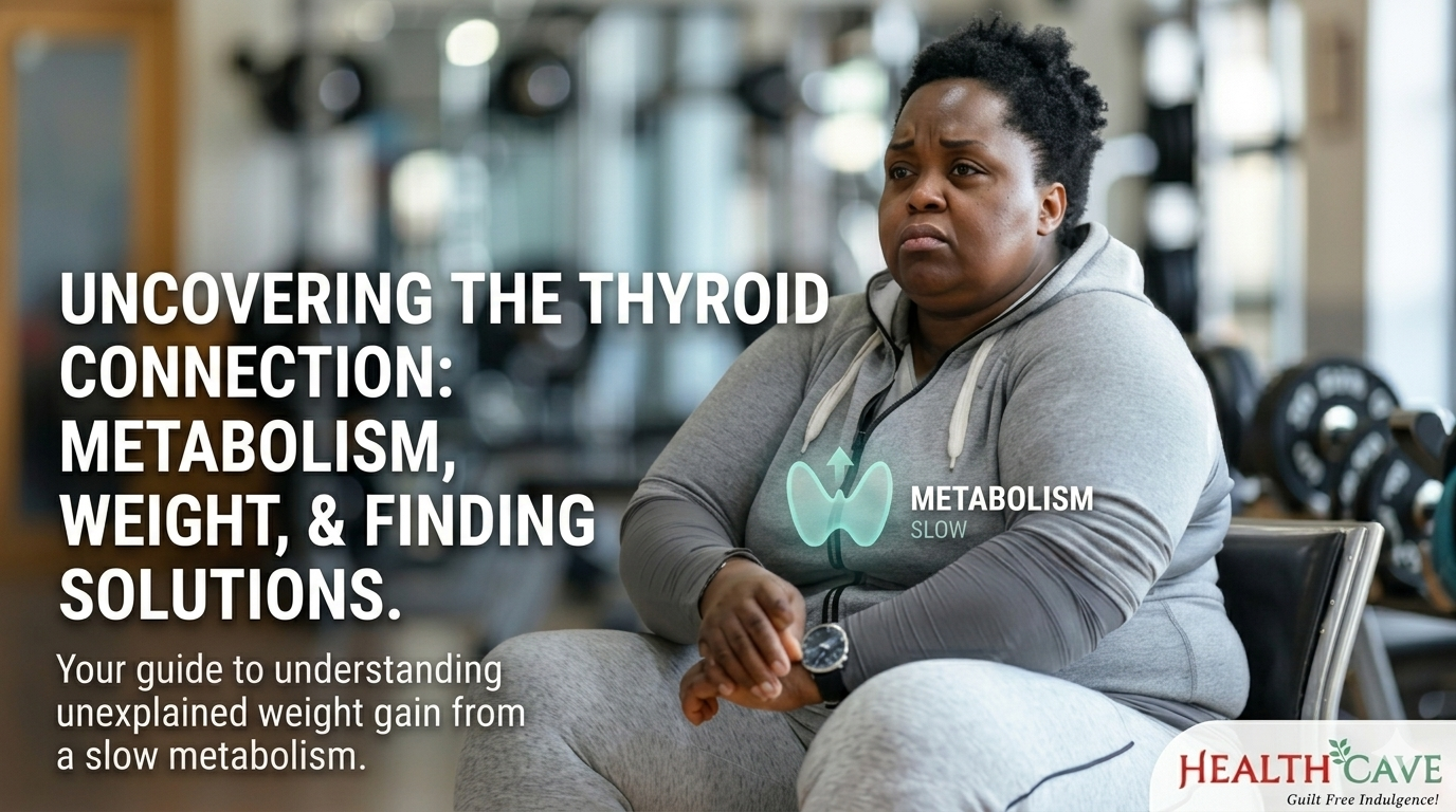 UNCONTROLLABLE WEIGHT GAIN? Understand how the thyroid gland affects your weight 1 weightloss