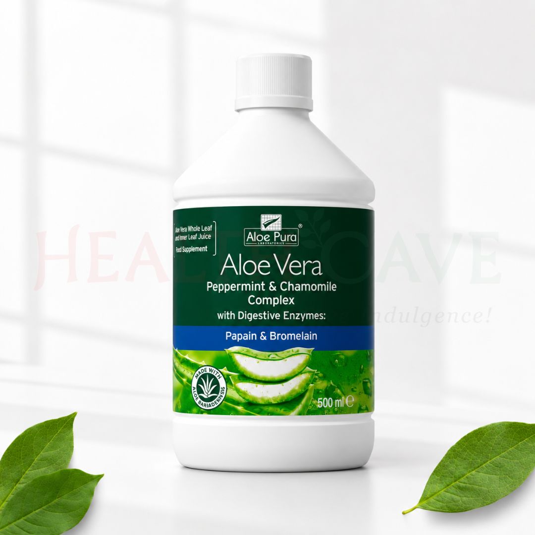AO Aloe Vera Juice Peppermint & Chamomile 500ml 3 AO Aloe Vera Juice Peppermint & Chamomile 500ml