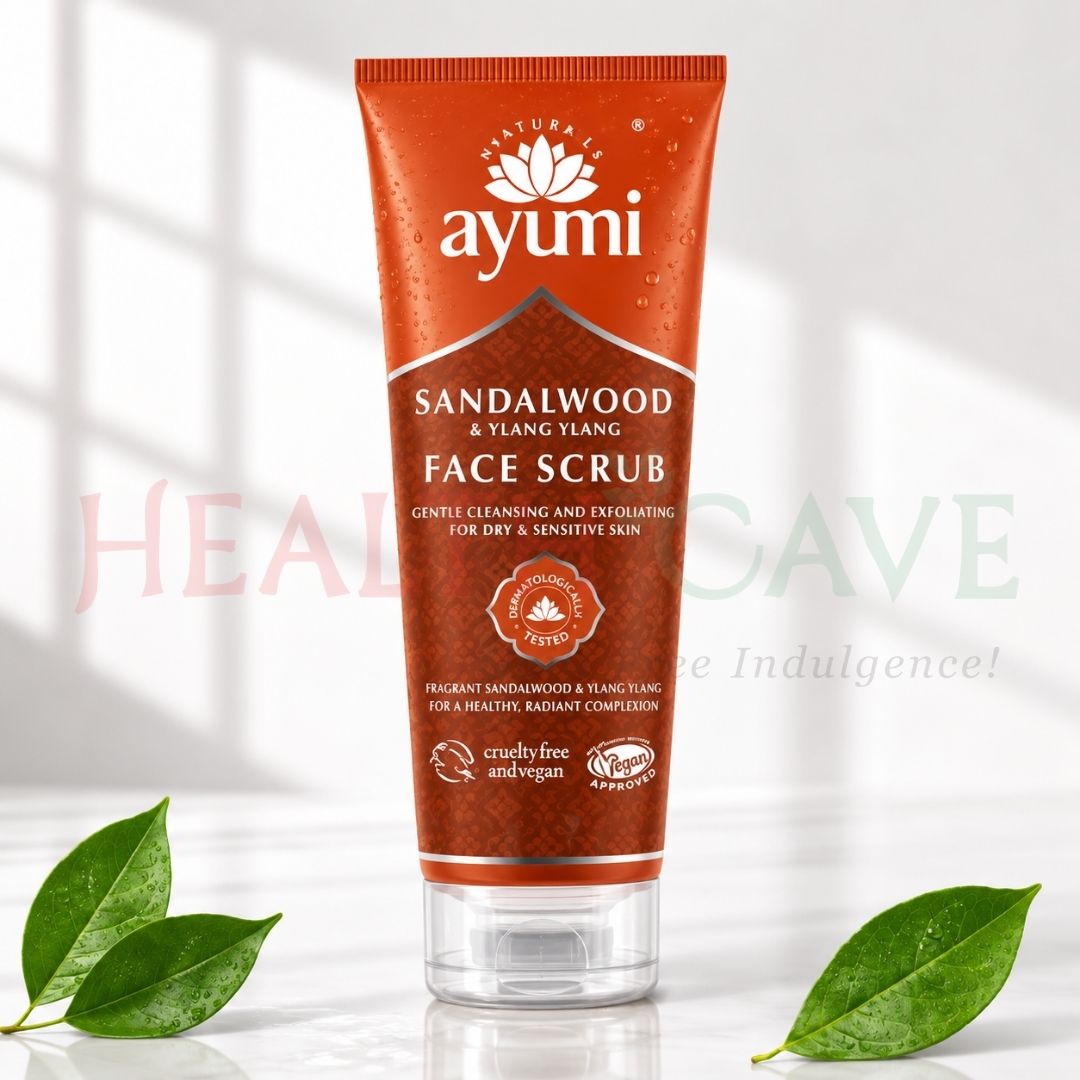 Ayumi Sandalwood Face Scrub 125ml 3 Ayumi Sandalwood Face Scrub 125ml