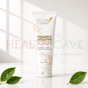 Eva Naturals Vitamin C Exfoliating Scrub for Skin Brightening & Glow Kenya