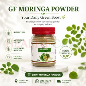 Alternative view of GF Moringa Powder 100g