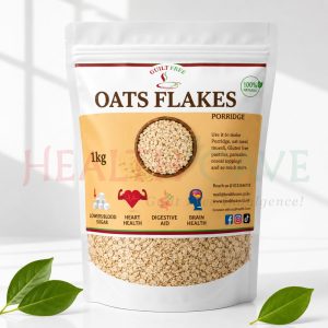 GF Organic Porridge Oats Flakes 1kg