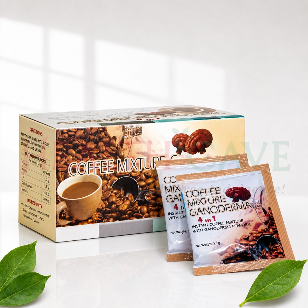 INST COFFEE WITH GANO 20's x 21g 3 INST COFFEE WITH GANO 20's x 21g