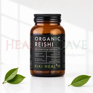 KIKI Health Organic Reishi Extract 60 Vegicaps