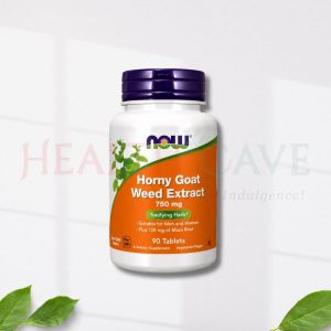 NOW Horny Goat Weed Extract 750mg Tabs 90s