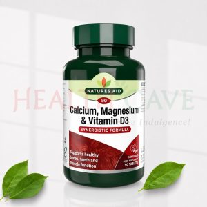 Natures Aid Calcium Magnesium & Vit D3 90 Tablets