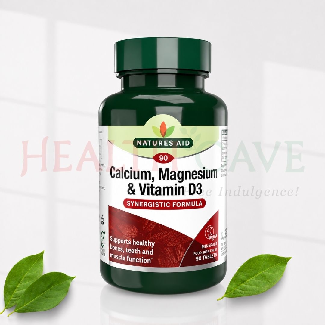 Natures Aid Calcium Magnesium & Vit D3 90 Tablets 3 Natures Aid Calcium Magnesium & Vit D3 90 Tablets