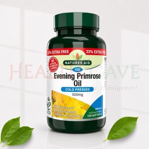 Natures Aid Evening Primrose Oil 90 Vegicaps
