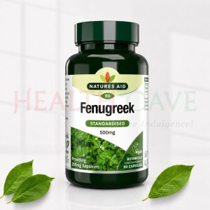 Natures Aid Fenugreek 500mg 90 Capsules