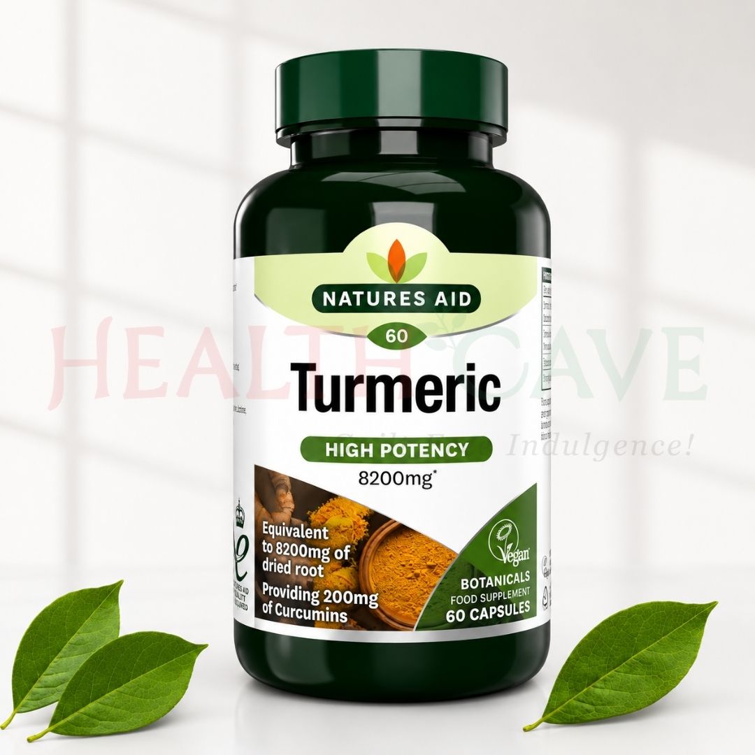 Natures Aid Turmeric 8200mg (High Potency) 30 Capsules 3 Natures Aid Turmeric 8200mg (High Potency) 30 Capsules