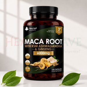 New Leaf Maca Root + Ashwagandha Capsules