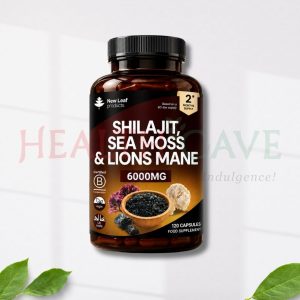 New Leaf Shilajit Sea Moss Lion's Mane