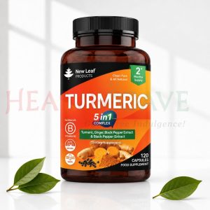 New Leaf Turmeric 5-in-1 Complex 120 Capsules