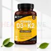 New Leaf Vitamin D3 K2 120 Tablets
