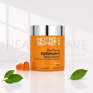Nutriburst Optimum Vitamin C Gummies for Immunity and Energy