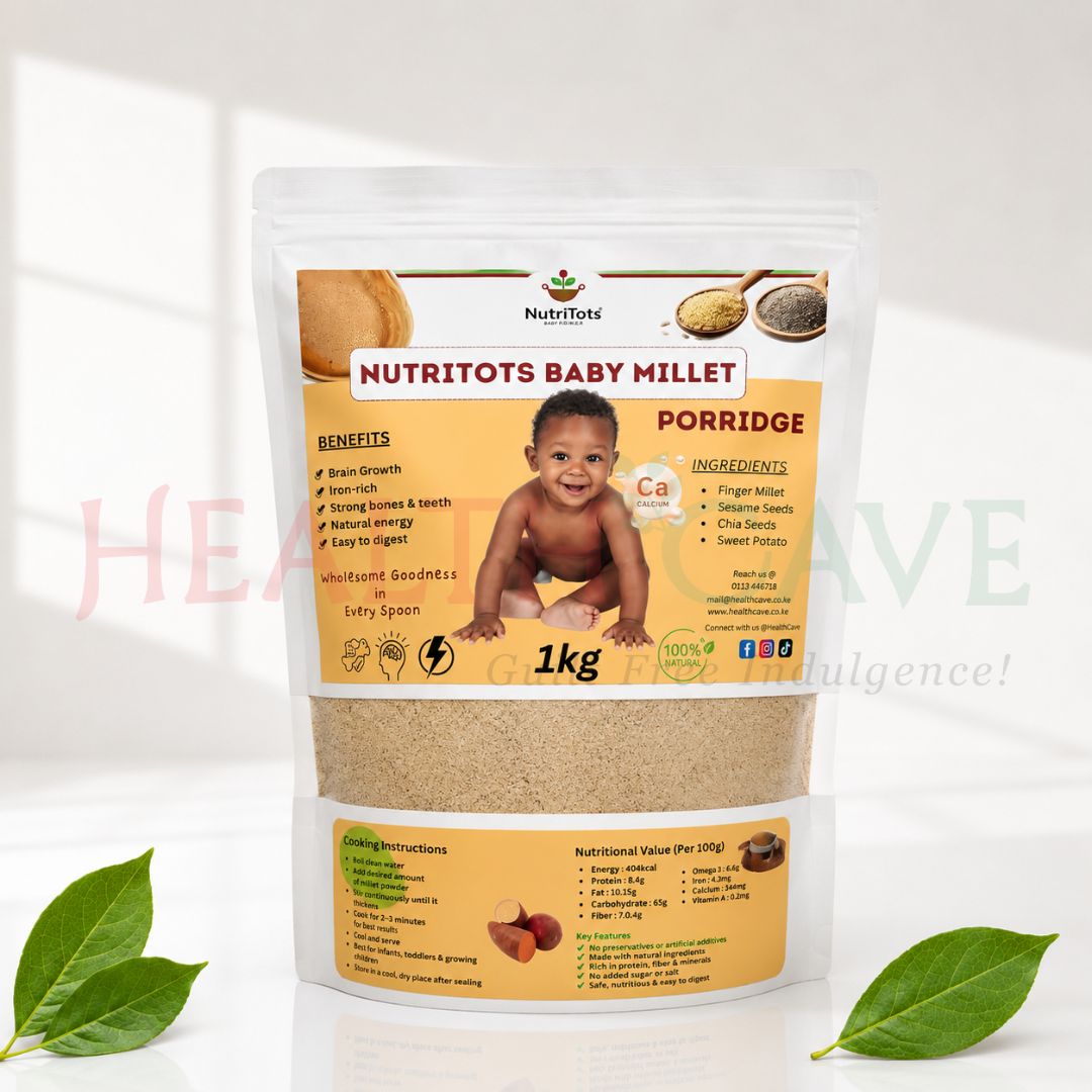 Nutritots baby millet porridge 1kg 3 Nutritots baby millet porridge 1kg