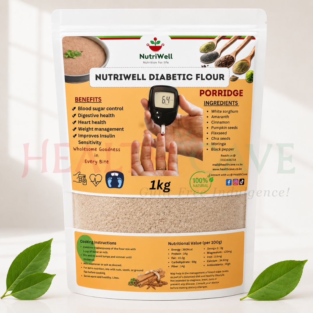Nutriwell Diabetic Porridge Flour 1kg 3 Nutriwell Diabetic Porridge Flour 1kg