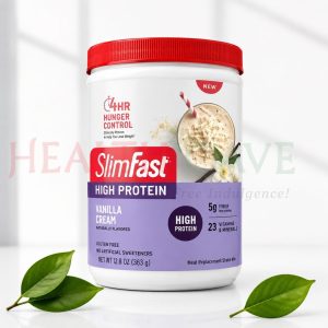 SlimFast High Protein Vanilla Meal Replacement Shake Powder 12 Servings