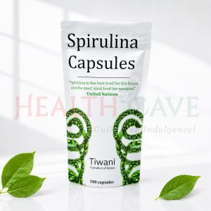 Tiwani Spirulina 100 Capsules