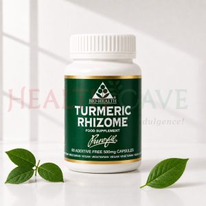 Turmeric Rhizome Capsules for Joint Pain, Digestion & Brain Health