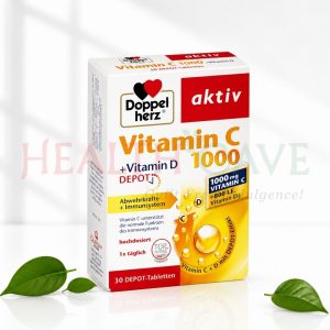 Doppelherz Aktiv Vitamin C 1000 + Vitamin D 30 Tablets