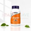 NOW L-Arginine 500mg 100 Veg Capsules