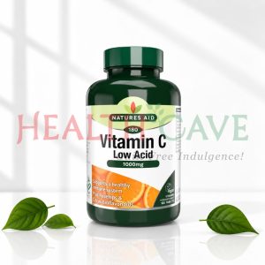 Natures Aid Vitamin C 1000mg Low Acid 30 Tablets