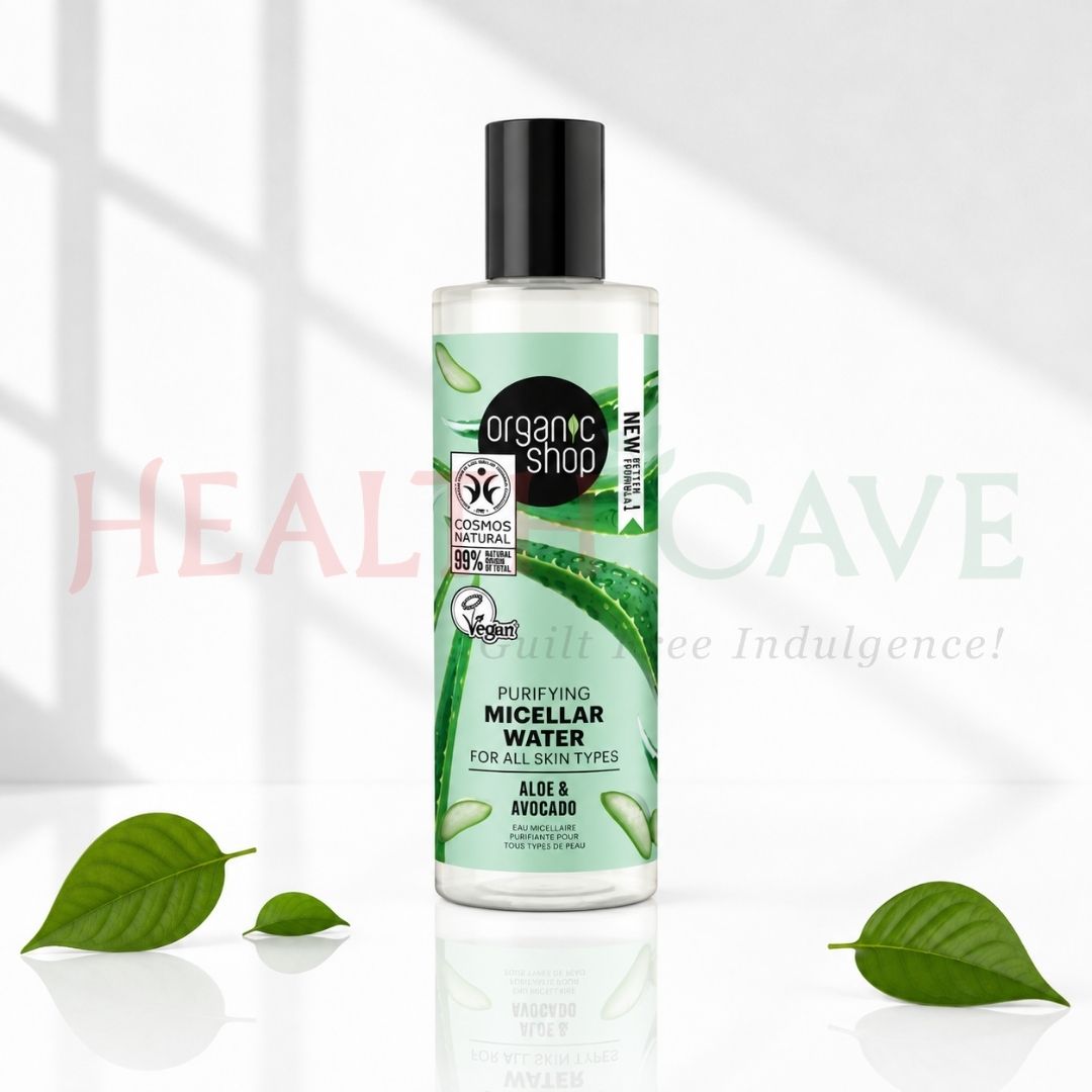 Organic Shop Aloe & Avocado Purifying Micellar Water 150ml 2 Organic Shop Aloe & Avocado Purifying Micellar Water 150ml