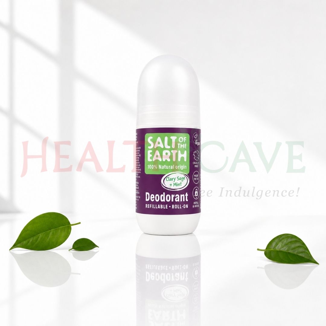 Salt of the Earth Clary Sage & Mint Refillable Roll-On 75ml 3 Salt of the Earth Clary Sage & Mint Refillable Roll-On 75ml