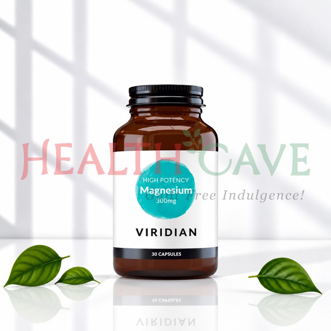 Viridian Magnesium 300mg Veg Caps 30's 3 Viridian Magnesium 300mg Veg Caps 30's