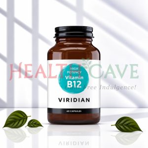 Viridian Vitamin B12 1000MCG Veg Caps 60's