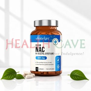 VitaBright NAC (N Acetyl Cysteine) 180 Capsules